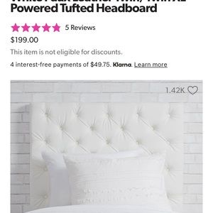 Dormify twin XL headboard